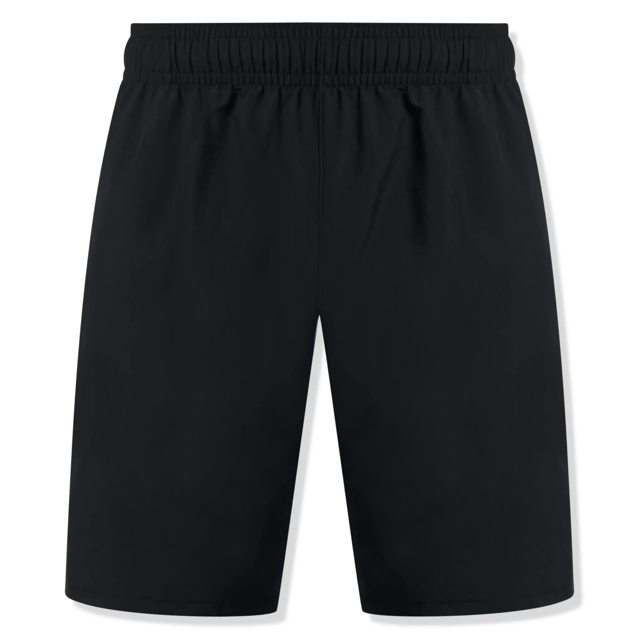 Front view of Under Armour Ua Tech White Black T Shirt & Shorts 1326413 | 1383356